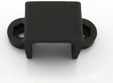 Actual product image OEM Micro Metal Gearmotor Bracket Extended Black (Screws)
