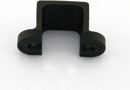 Actual product image OEM Micro Metal Gearmotor Bracket Extended Black (Screws)