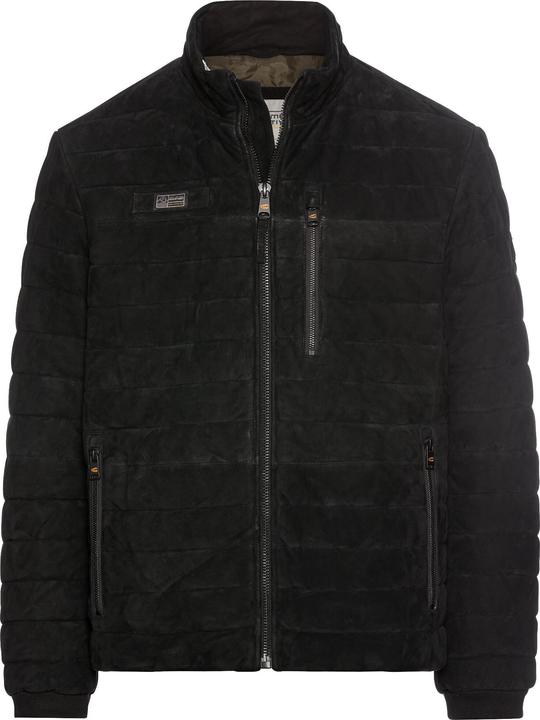 Camel Active Leder Steppjacke mit Stehkragen (60)