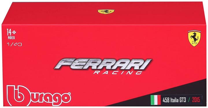 Immagine prodotto Bburago Ferrari 458 Italia GT3 2015