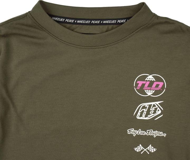 Image du produit Troy Lee Designs Skyline Ride LS Tee, Worldwide, caper, youth M (M)