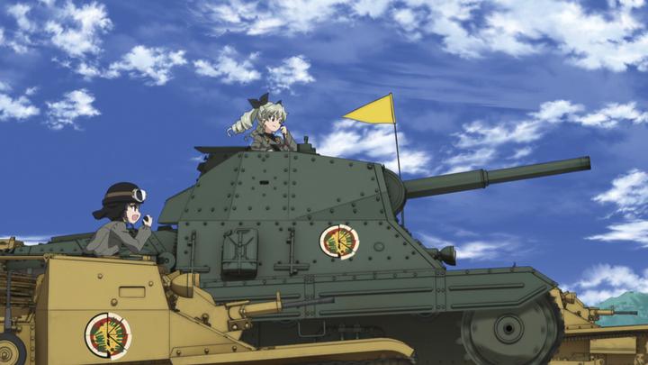 Actual product image Girls And Tanks-this Is The Real Anzio Battle-ova (Blu-ray, 2017, German)