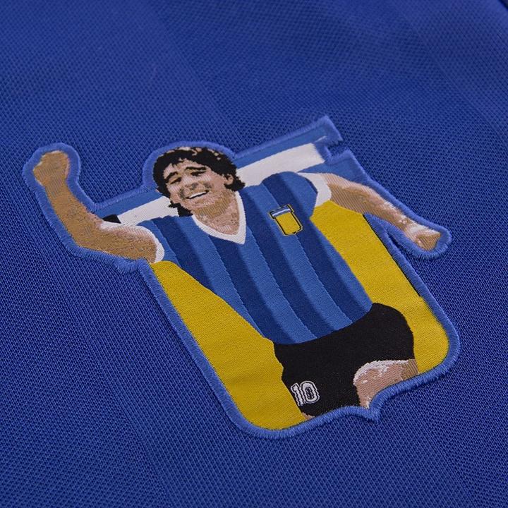Actual product image Copa Football Maradona Argentina 1986 Away Tribute Shirt (M)