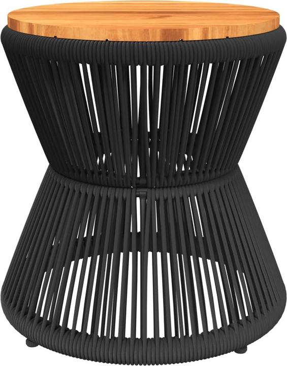 Image du produit VidaXL Table basse avec structure métallique Ø 45 x 44 cm