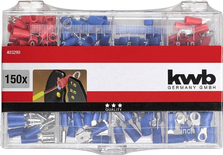 Produktbild kwb 403290 Steckverbinder-Set 150 St.