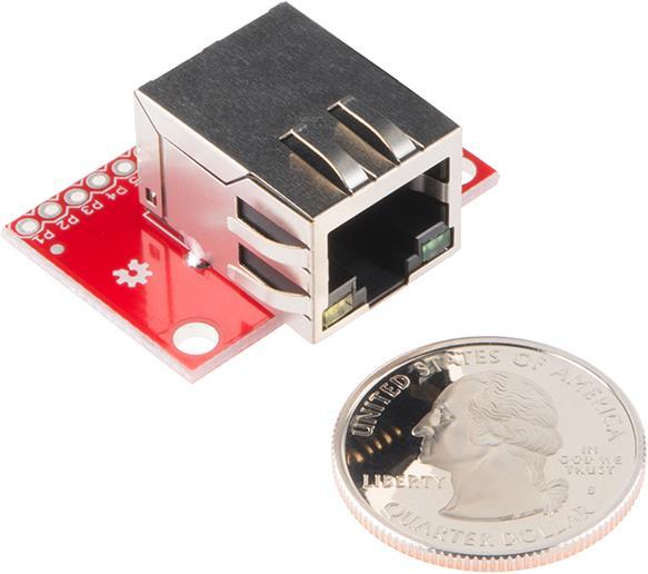 Immagine prodotto SparkFun Breakout RJ45 MagJack (Ethernet)