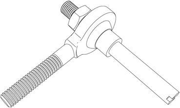 Produktbild Makeblock Male Rod End Bearing (Bauelemente, Gewindestangen)