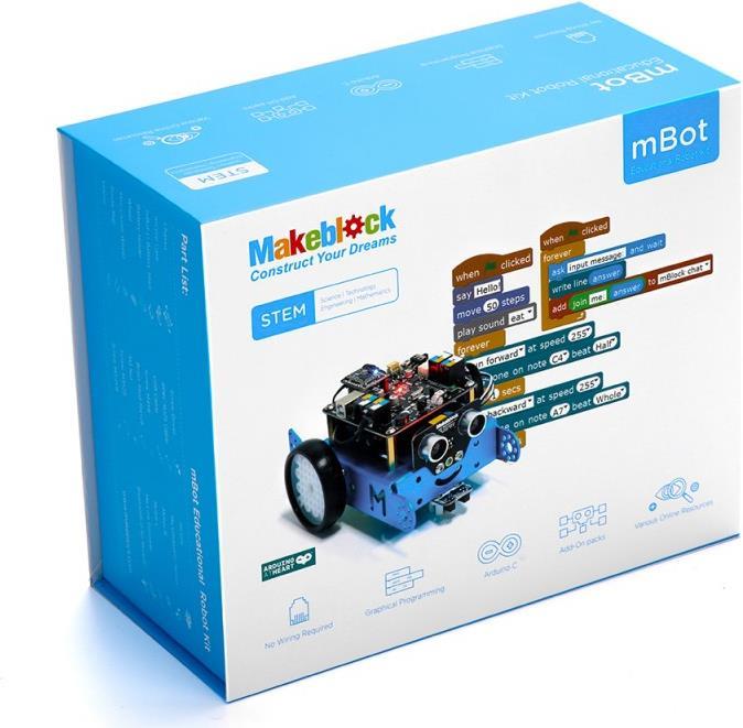 Actual product image Makeblock mBot 1.1 BT