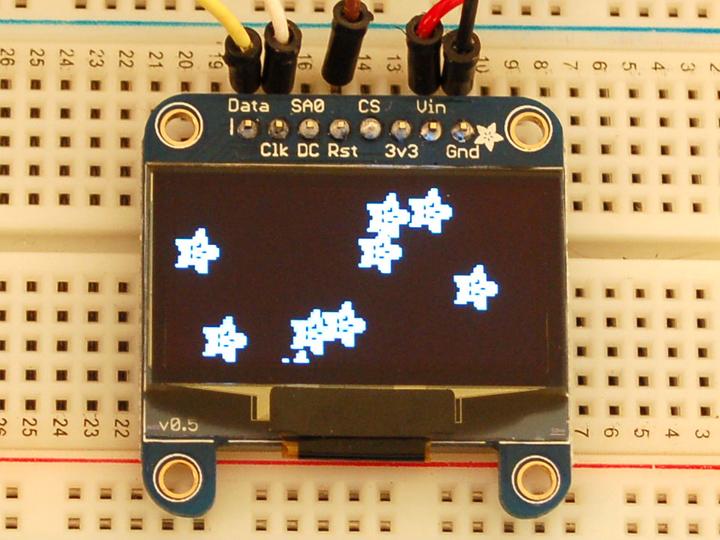 Produktbild Adafruit Monochromes 1.3" 128x64 OLED Grafik-Display (Display)