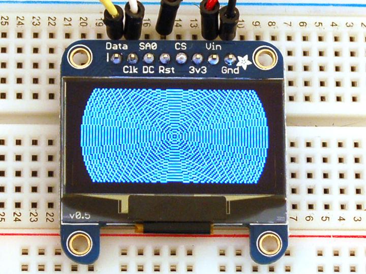 Produktbild Adafruit Monochromes 1.3" 128x64 OLED Grafik-Display (Display)