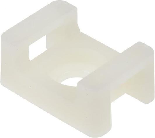 Produktbild Rs Pro Kabelbinder-Schelle M6 250S weiss (Befestigungsschlaufen, 23 mm, 250 Stk.)