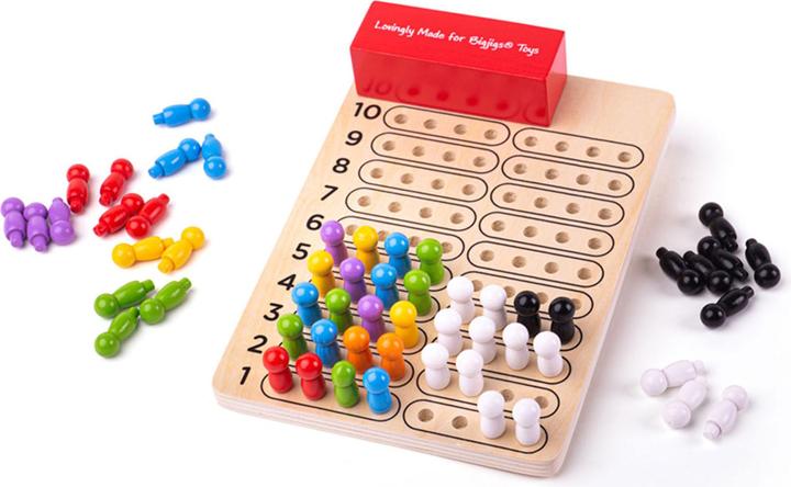 Produktbild Bigjigs Holzspiel Crack the Code (Multilingual)