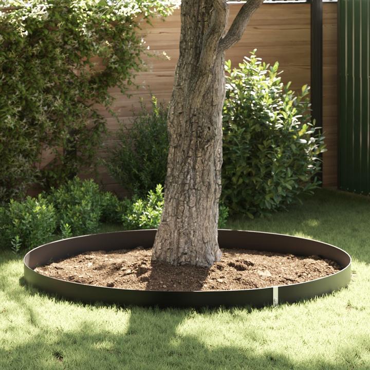 Produktbild VidaXL Wurzelsperre mit Verbindungsschienen Schwarz 0,7x5 m 1,5 mm HDPE