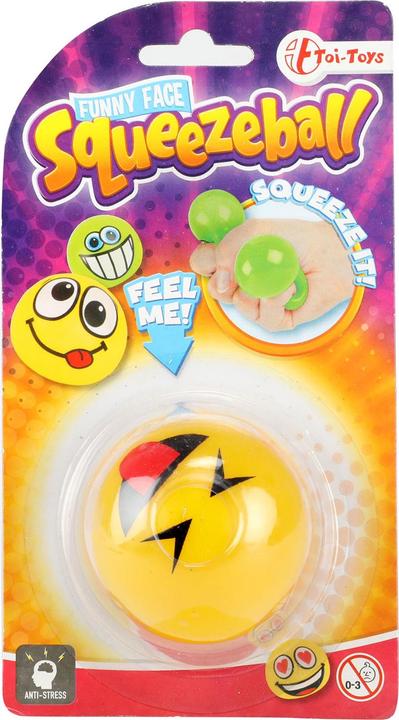Immagine prodotto Toi-Toys Palla da spremere. Volto sorridente