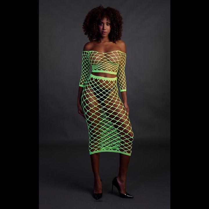 Produktbild Ouch! Long Sleeve Crop Top and Long Skirt (One Size)