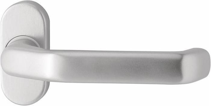 Immagine prodotto EDI Profilo maniglia apertura porta parte 1200/2033 acciaio inox EST ovale 8 mm a gomito (Set di porte)