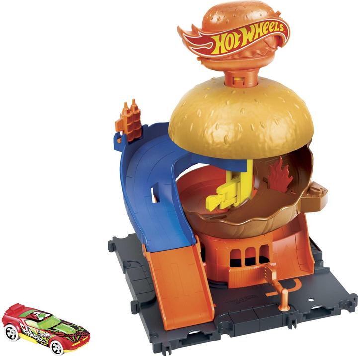 Actual product image Hot Wheels City Downtown Track Set Assortment