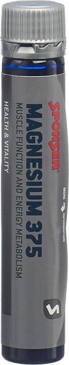 Actual product image Sponser Shot Magnesium 375 (1 Piece, Liquid, 25 g)