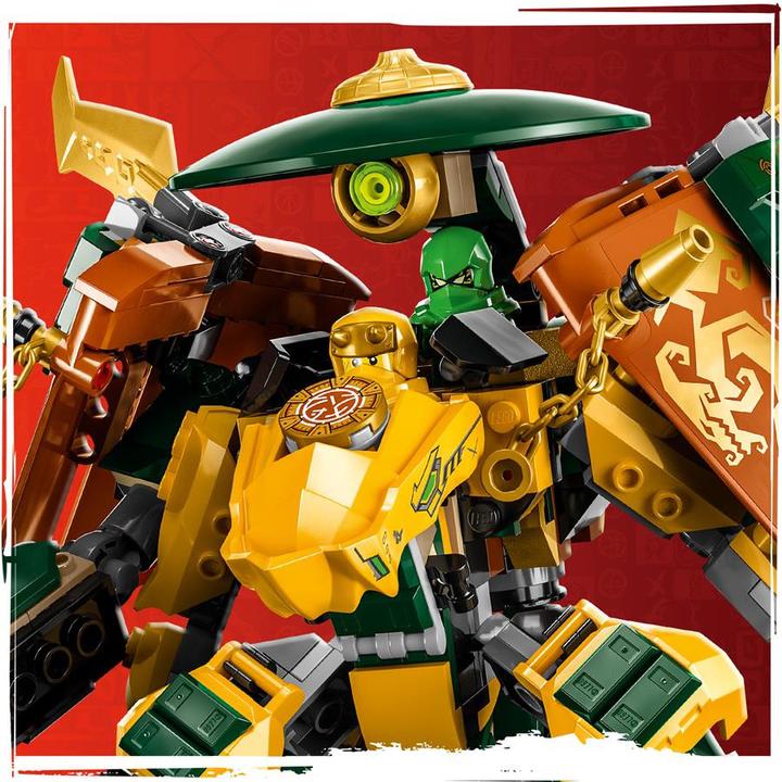 Produktbild LEGO Lloyds und Arins Training-Mechs (71794, LEGO Ninjago)