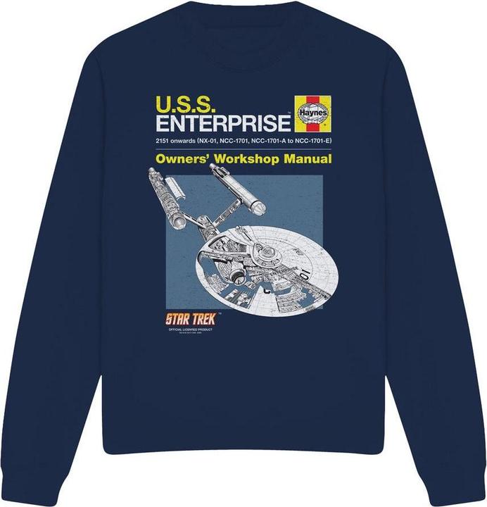 Actual product image Unisex Adult Enterprise Manual Sweatshirt (S)
