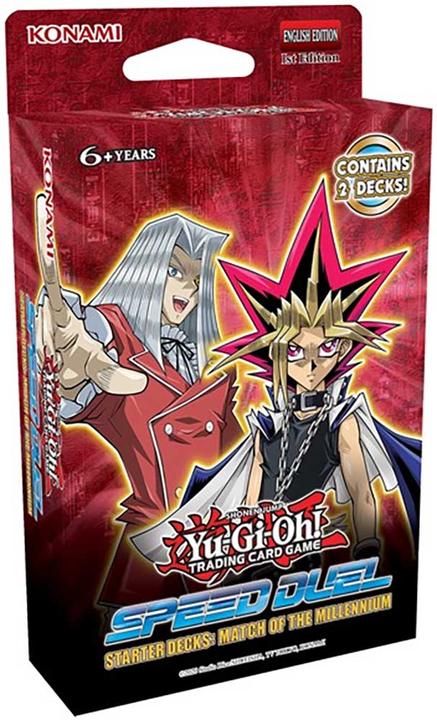Actual product image Yu-Gi-Oh SPEED DUEL Starter Deck Match of the Millennium -! (German, English, Booster Pack)