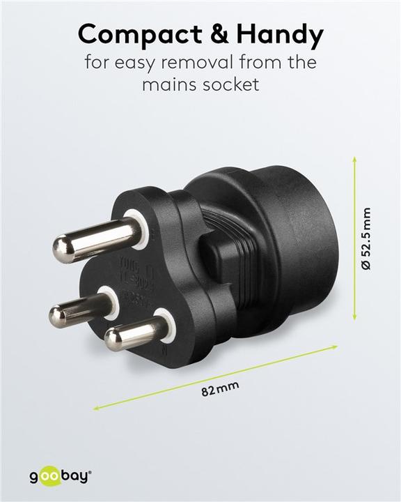 Actual product image Goobay Mains adapter