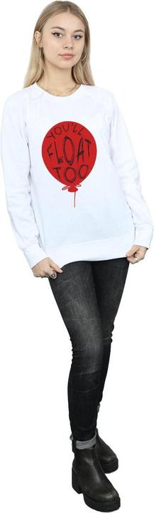Actual product image Universal Textiles Womens/Ladies Pennywise You'll Float Too Sweatshirt (XL)