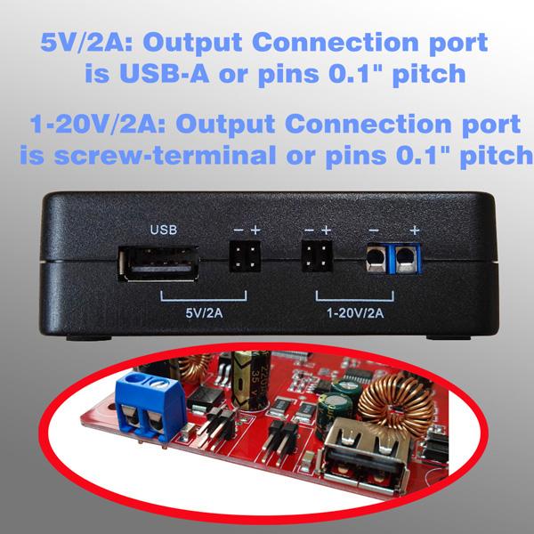 Actual product image Deek-Robot MiNi DC Power Supply 0.8V 20V