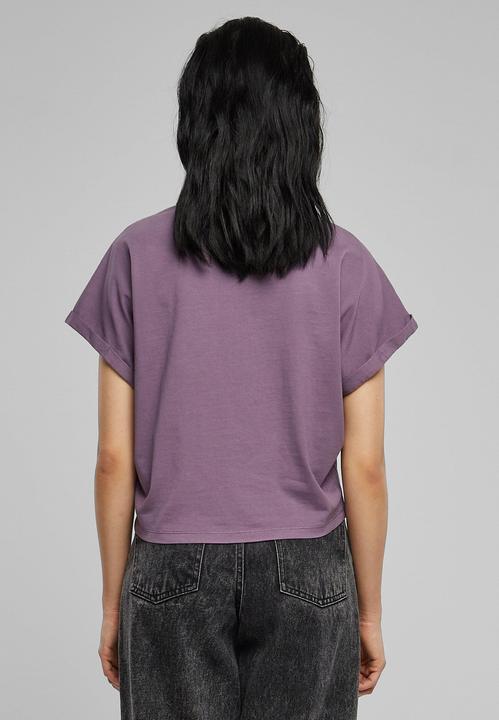 Actual product image Urban Classics Ladies Short Pigment Dye Cut On Sleeve Tee (M)
