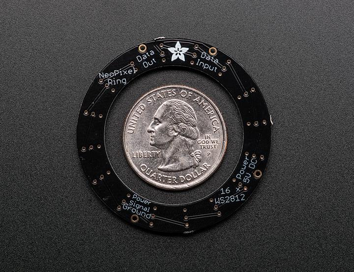 Produktbild Adafruit NeoPixel Ring 16 x WS2812 5050 RGB LED