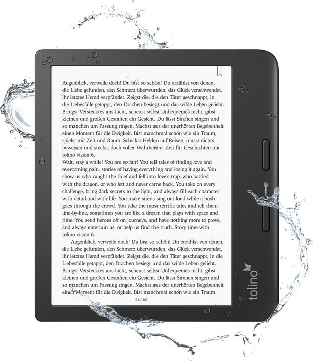 Productafbeelding tolino visie 6 (7", 16 GB, Black)