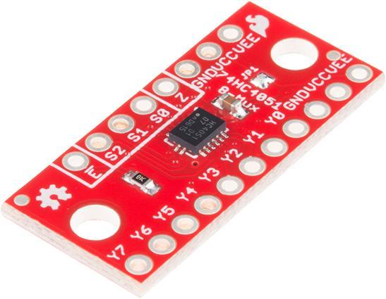 Immagine prodotto SparkFun Breakout multiplexer 8 canali (74HC4051) (Vari)