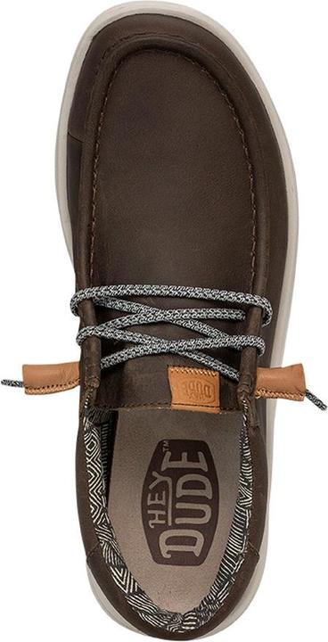 Actual product image Hey Dude Wally Grip Craft Leather (43)