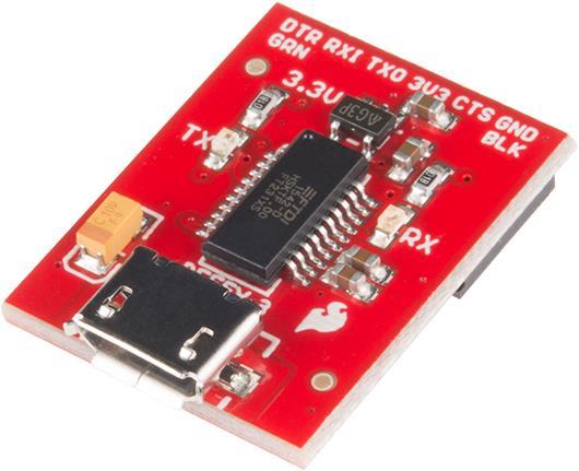 Image du produit SparkFun Beefy 3 FTDI Breakout de base (Divers)