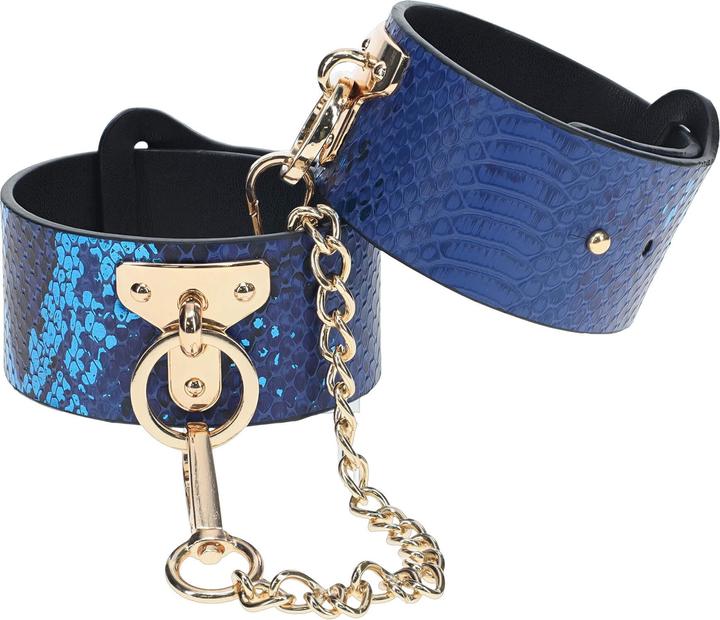 Actual product image Ouch! Florence Collection - Leg Cuffs - Blue