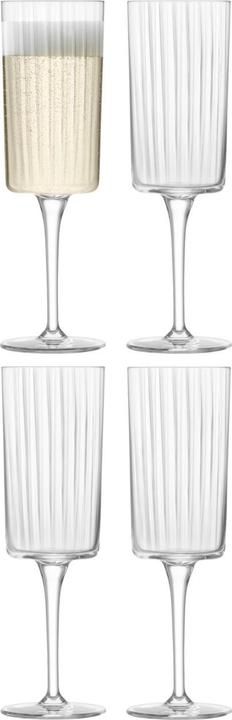 Actual product image LSA Flutes Champagne Set of 4 (21 cl, 4 Glasses, Champagne glasses)