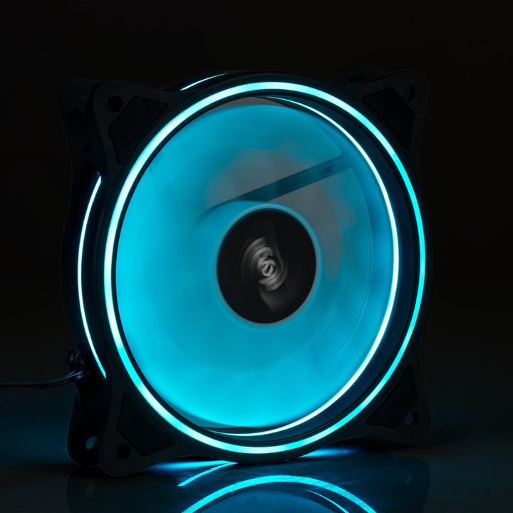Actual product image Akyga AW-12D-RGB fan (120 mm, 1 x)