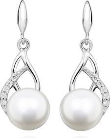 Image du produit Silver Cat Boucles d'oreilles Gentle avec perle et zircons SC405