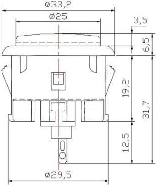 Produktbild OEM Arcade Button 30mm Pink Transparent
