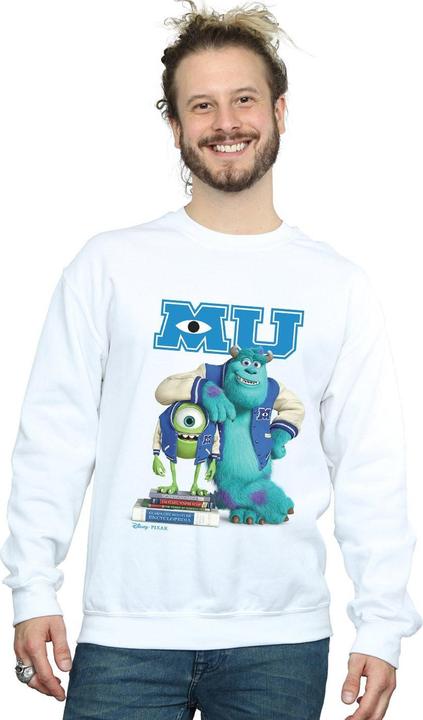 Actual product image Disney Mens Monsters University Poster Sweatshirt (XL)