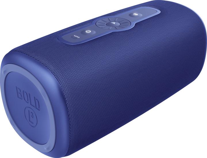 Image du produit Fresh'N Rebel Fresh 'n Rebel Bold L3 - Waterdichte Bluetooth speaker draadloos - 25 uur batterij - True Blue (0) (25 h)