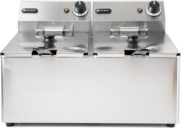 Actual product image Hendi Deep fryer, Blue Line 2x8L
