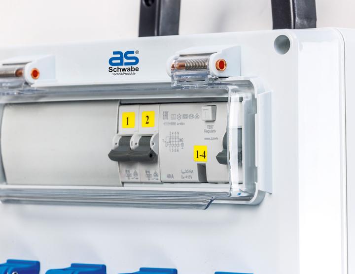 Actual product image As - Schwabe Wall-mounted distributor with attachment plug