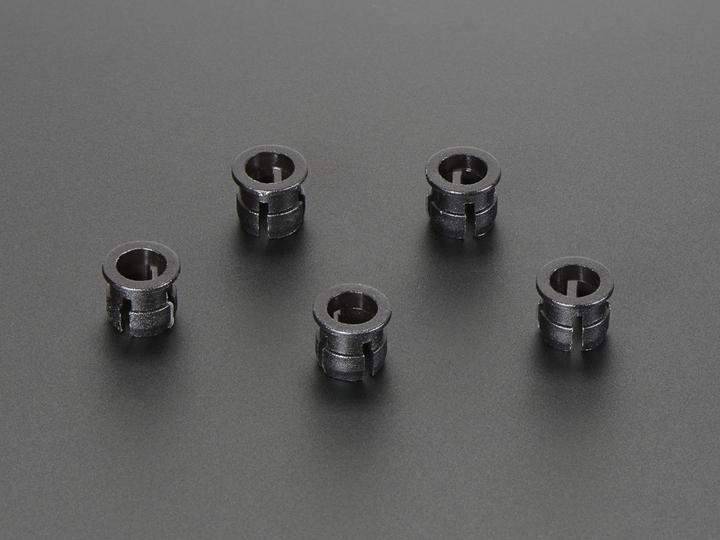 Actual product image OEM 5mm plastic LED holder 5 pieces