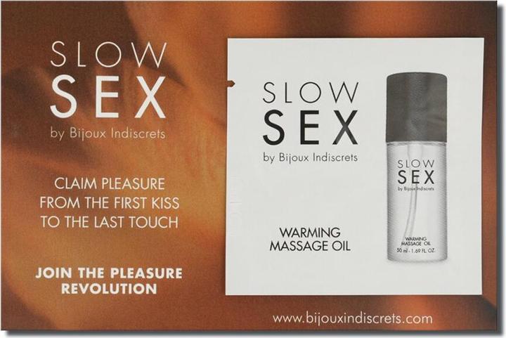 Bijoux Indiscrets Bijoux Slow Sex Warming Massage?L 2 ml