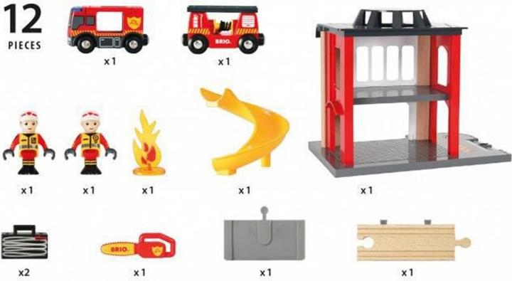 Actual product image Brio Large fire station