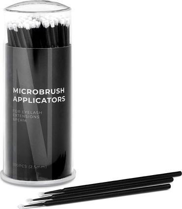 NoName Microbrush Applicators 100 Pieces Eyelash Disposable Extensions 2.5mm