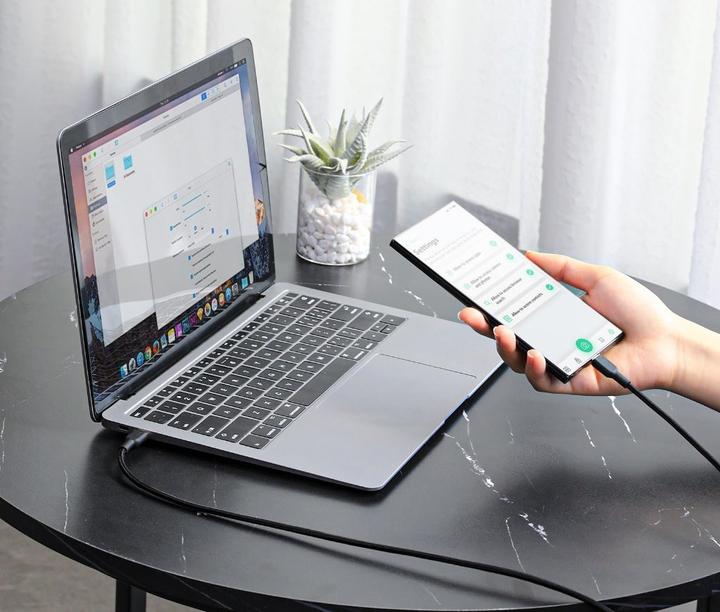 Image du produit Aukey Câble USB-C - USB-C, PD 60W, 1 m (1 m, USB 3.2 Gen 1)