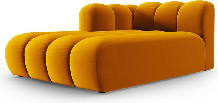Actual product image Micadoni Velvet Chaise Longue Left, "Lupine", 2 Seats, 117x177x70Made in Europe (Chaise longue)