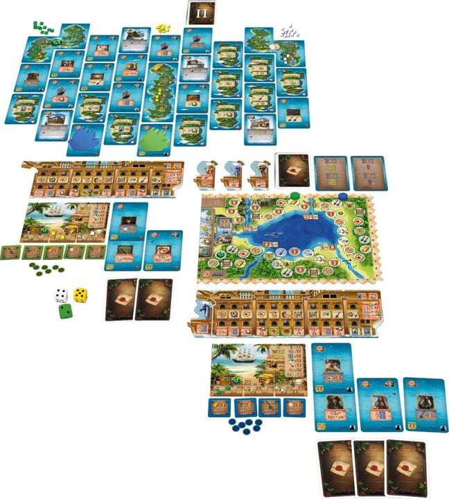 Actual product image Super Meeple Pirates of Maracaibo - Tuiles promo inclus (f) (French)